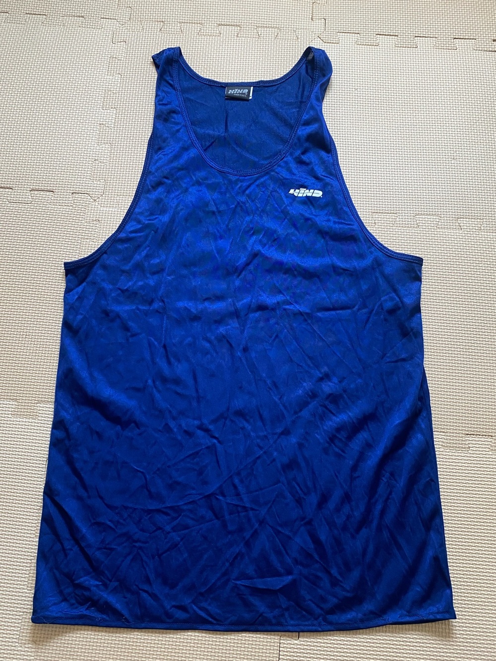 Hind Men's Athletic Tank Top - Royal Blue Size L